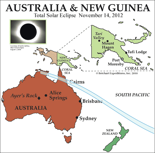 Australia Eclipse 2012